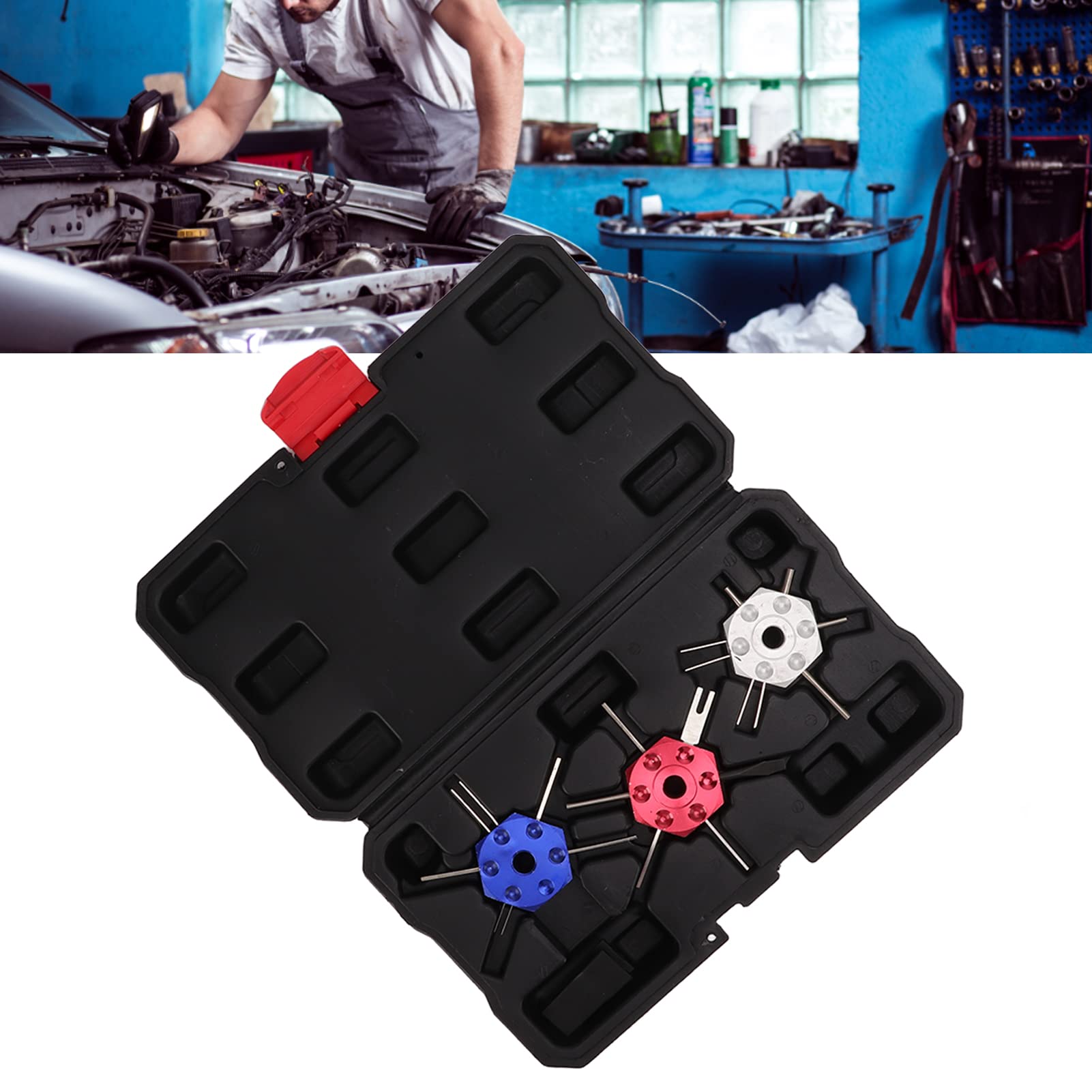 Wire Terminal Pin Extractors Electrical Terminal Removal Tool Kit Connector Pin Removal Tool Kit Depinning Tool Kit Automotive,Protection Wire Terminal Tool Kit,Easy Removal,No Damage for Cars