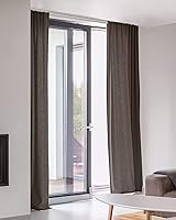 Vista 2 de CHICOLOGY Cortinas de ventana, cortinas de bloqueo solar, cortinas para sala de estar, paneles de cortina de ventana, cortinas de sala de estar