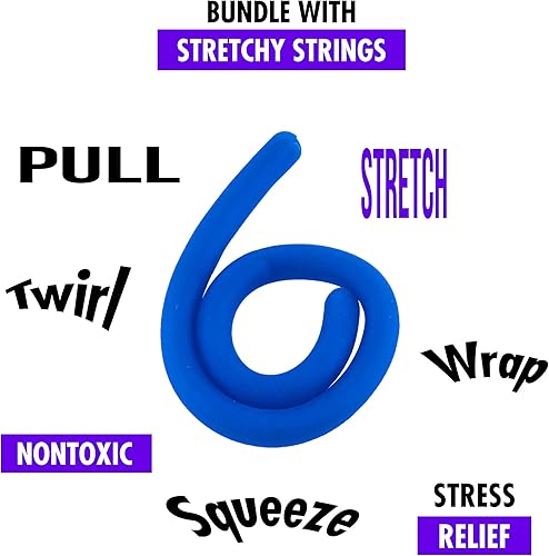 Miniatura 5 de Liquid Motion Bubbler - Juego de 4 piezas de juguetes sensoriales de cuerda elástica, temporizador, juguete de agua y aceite para aliviar el estrés