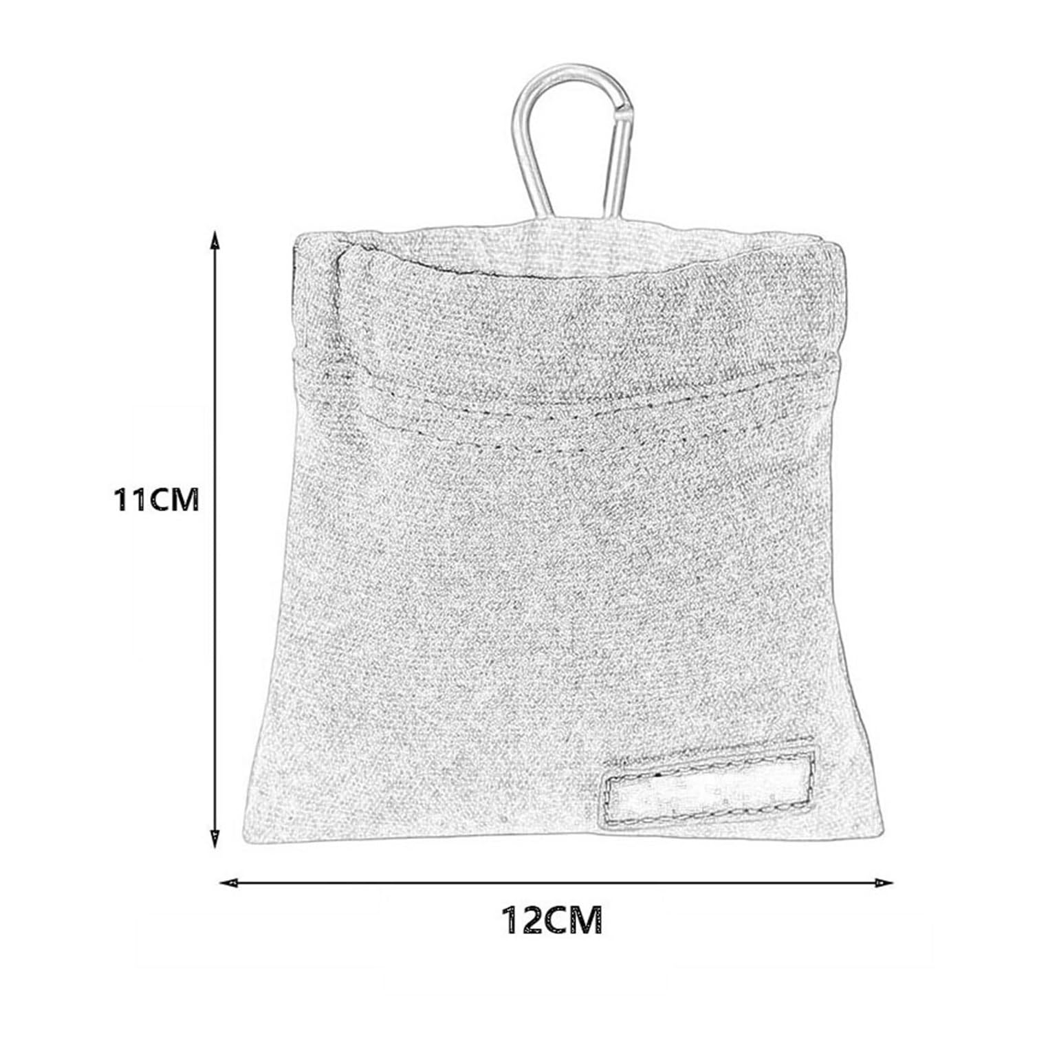 Sac à friandises portable en toile pour chiot