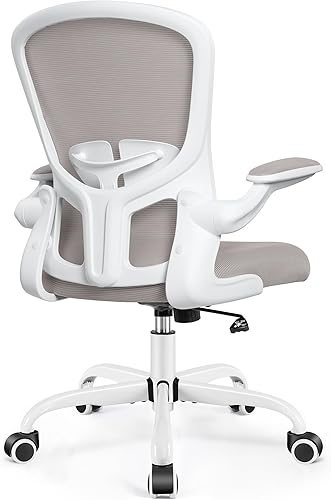 Miniatura 7 de FelixKing Silla de oficina, sillas de escritorio ergonómicas con ruedas, silla de malla para el hogar, soporte lumbar ajustable y altura, silla Ergo