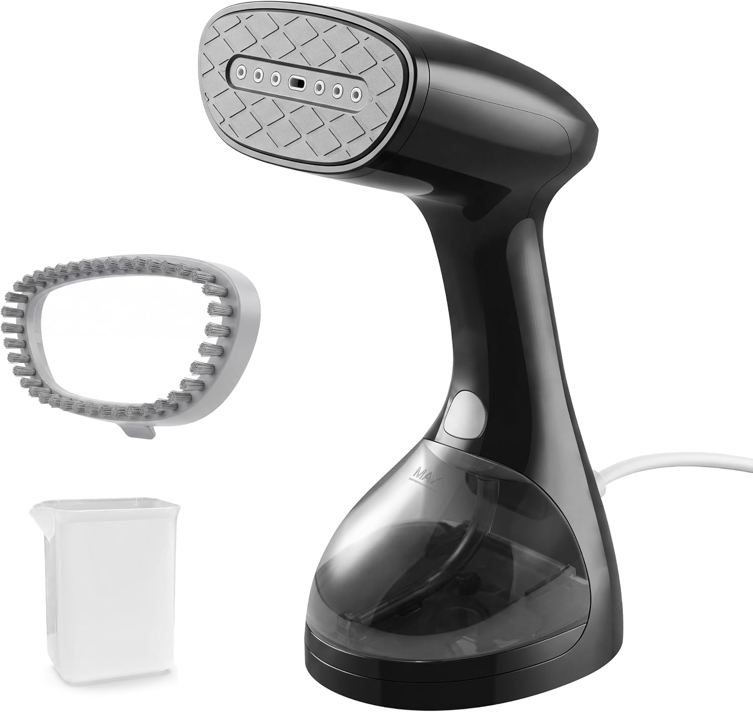 Steamer for Clothes: 1400W Handheld Garment Steamer & Iron 2-in-1