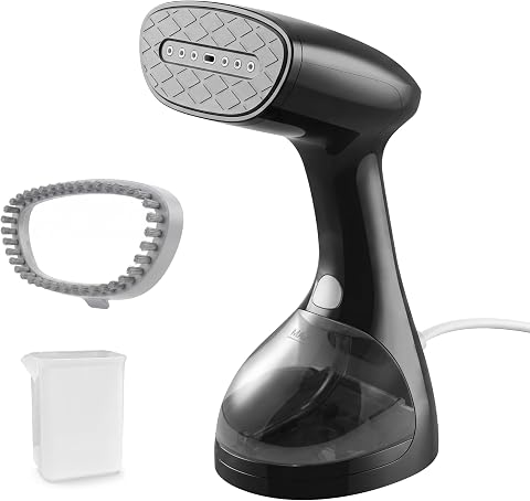 Steamer for Clothes: 1400W Handheld Garment Steamer & Iron 2-in-1