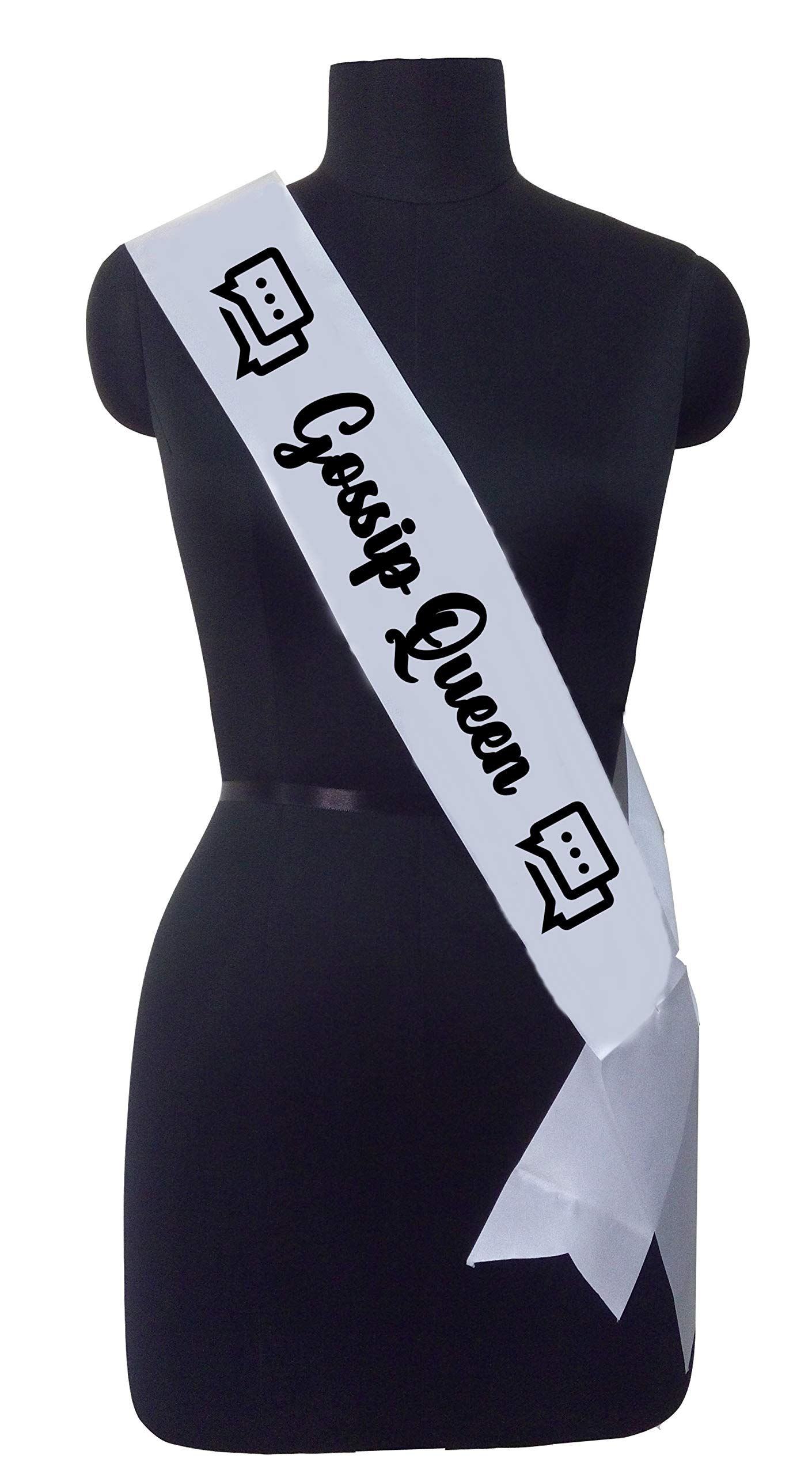Atpata Funky Gossip Queen Sash for The Most Chatty, gossipy & talkative Friends and Family Members