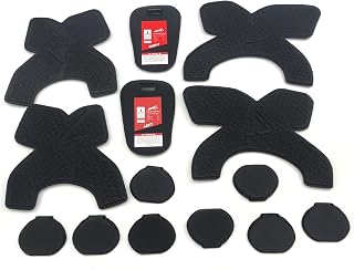 Leatt X-Frame, Replacement Knee Pad Unisex Adult, unisex_adult, 4018663100, Black, S