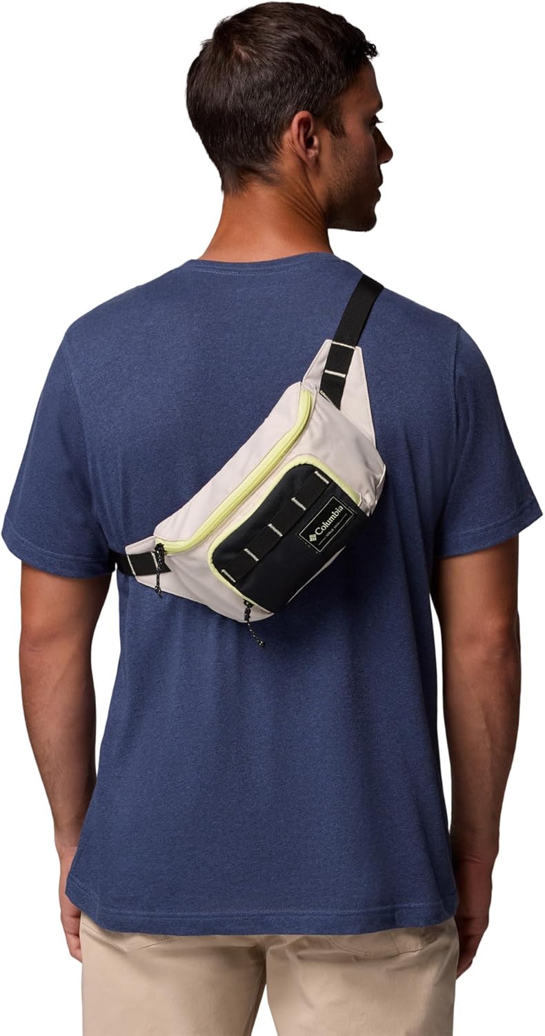 Columbia Unisex Zigzag II Hip Pack, Dark Stone/Black, One Size - Image 4