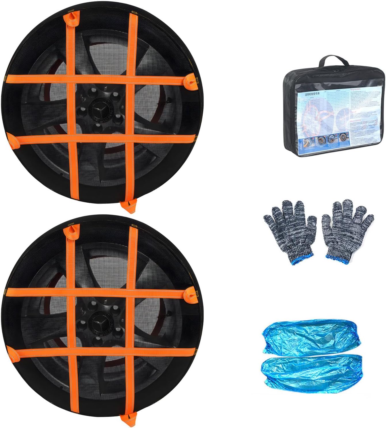 Upgrades Emergencies Traction Devices Portable Tire Grip Help for