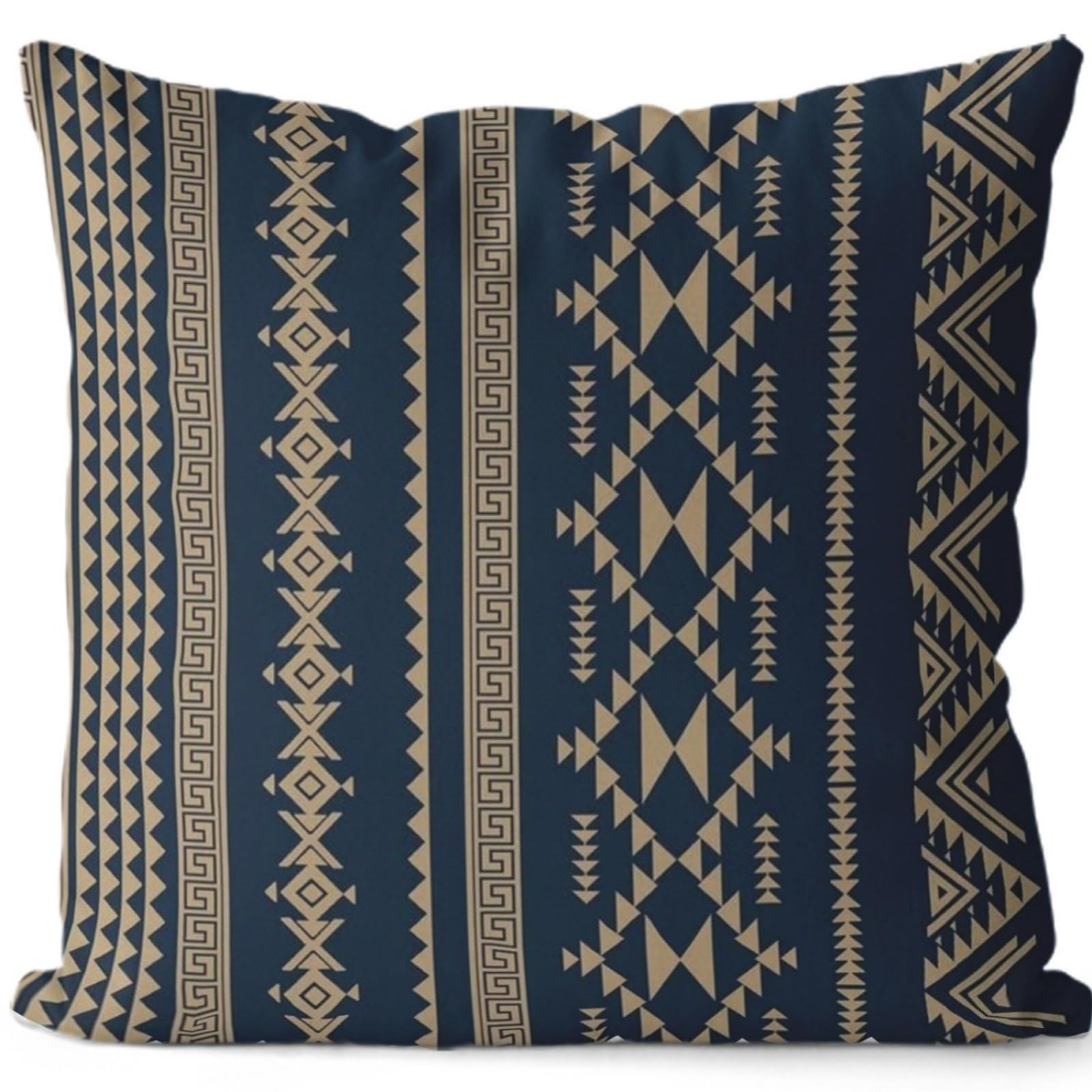 Cushion Covers 40cm x 40cm Grayish Yellow Pillowcase Invisible Zipper