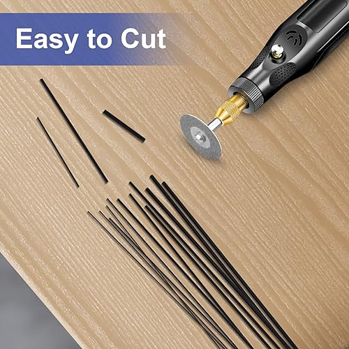 Miniatura 6 de FAKILO Varilla de fibra de carbono de 0.039 x 16.535 in - Varillas de fibra de carbono 100% mate, paquete de 10 para avión RC, esqueleto de cometa