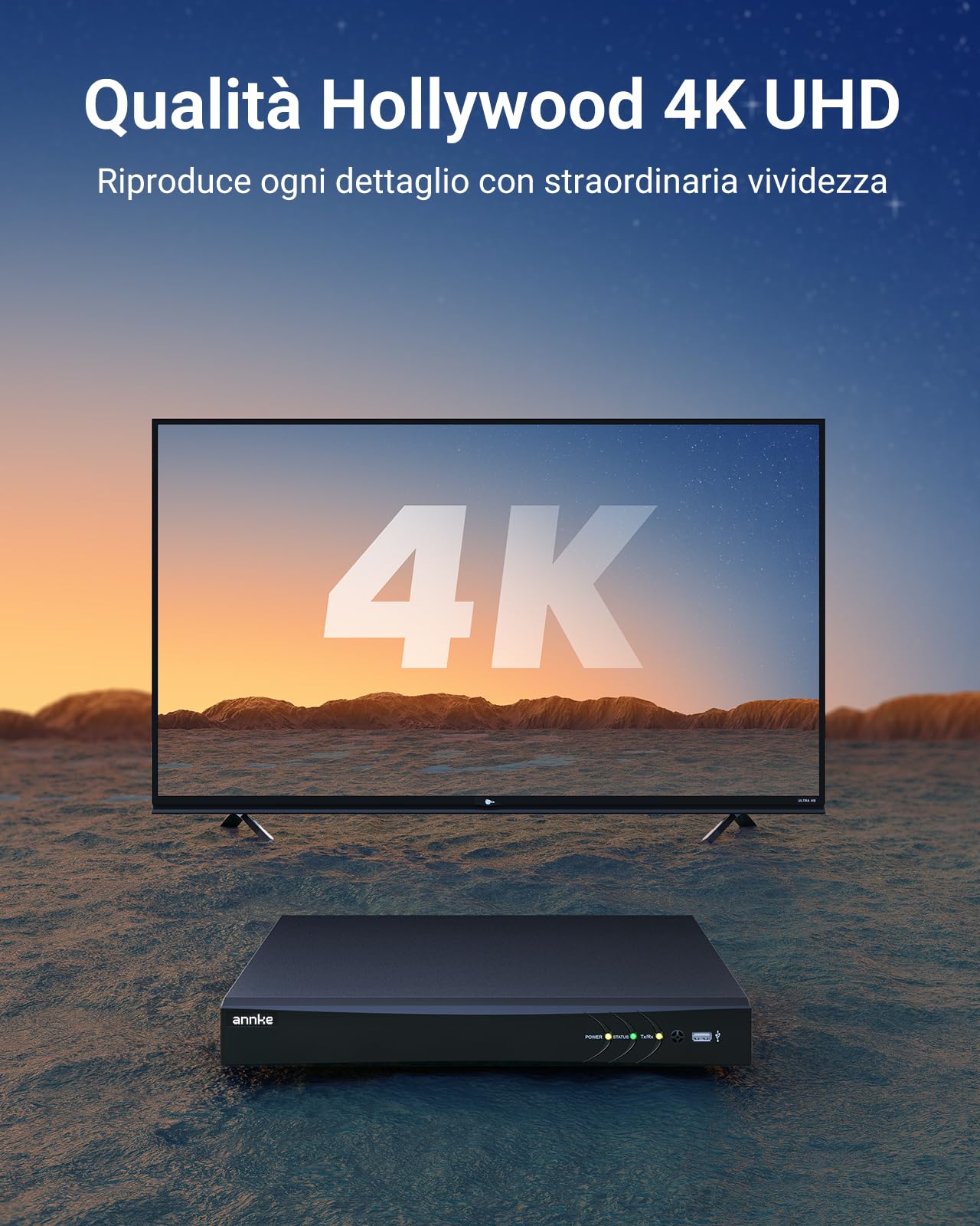 ANNKE 8MP 8 Canale DVR Video Security System - Dettaglio