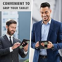 Vista 7 de MoKo Correa de mano de seguridad para tablet eReader/Fire de 6-8", Kindle/Kobo/Voyaga/Lenovo/Sony Kindle E-Book Tablet, correa de mano elástica