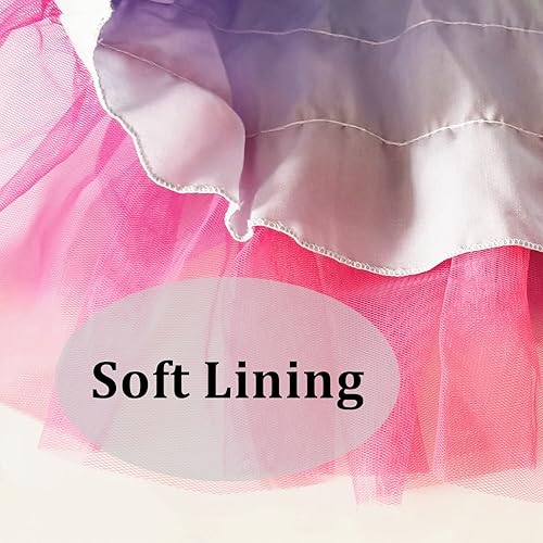 Miniatura 4 de Vestido de sirena, vestido de sirena para niñas, vestido de princesa para niñas pequeñas, vestido de verano de tul para fiesta, sin mangas, vestidos