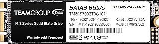 TEAMGROUP SSD interno de estado sólido MS30 2TB com SLC Cache 3D NAND TLC M.2 2280 SATA III 6Gb/s (velocidade de leitura/gravação até 550/500 MB/s) compatível com laptop e PC Desktop TM8PS7002T0C101