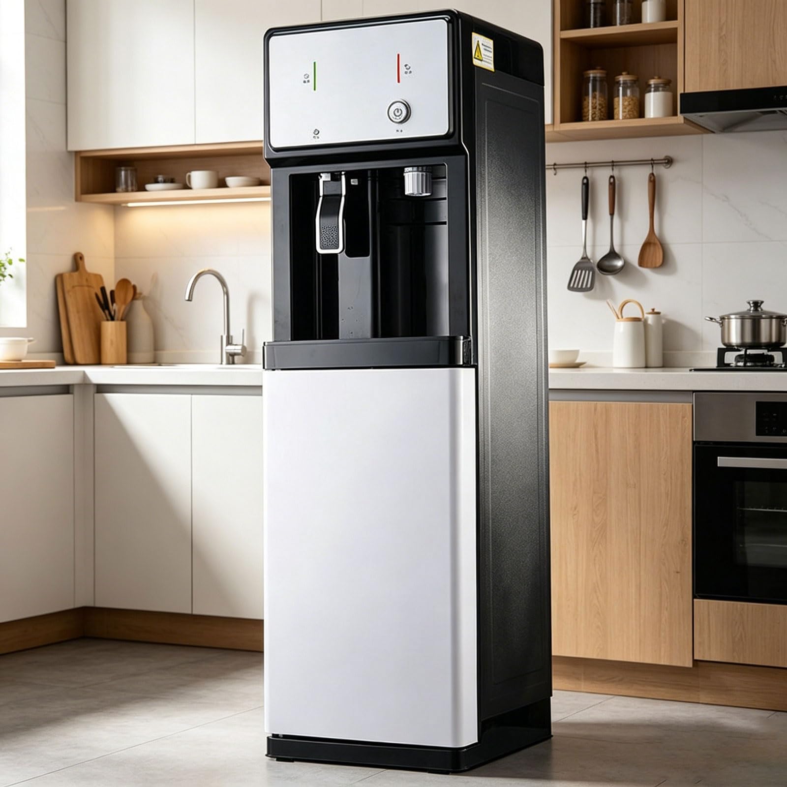 Distributore Acqua, Distributores D'Acqua A Tubo, Funzione Acquas Calda In 3 Secondi, Distributore d'acquas senza bottiglie, Ideale per casa, ufficio e attività commerciali