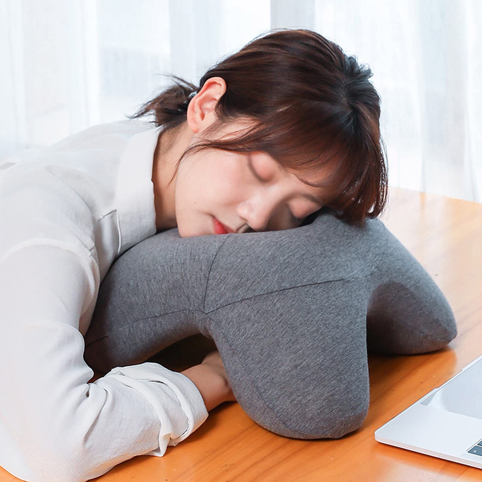 DongBao Reise Nackenkissen, Memory Foam Reisekissen für Auto, Camping, Büro, Schule, Kopf Nackenkissen, Rückenkissen, Reisezubehör für Damen und Herren