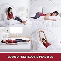 Vista 7 de Mellanni Funda de Almohada - 1 pz Colección Icónica de Fundas de Almohada - Lujo de Hotel, Extra Suave, Funda de Almohada Fresca - Cierre de Sobre