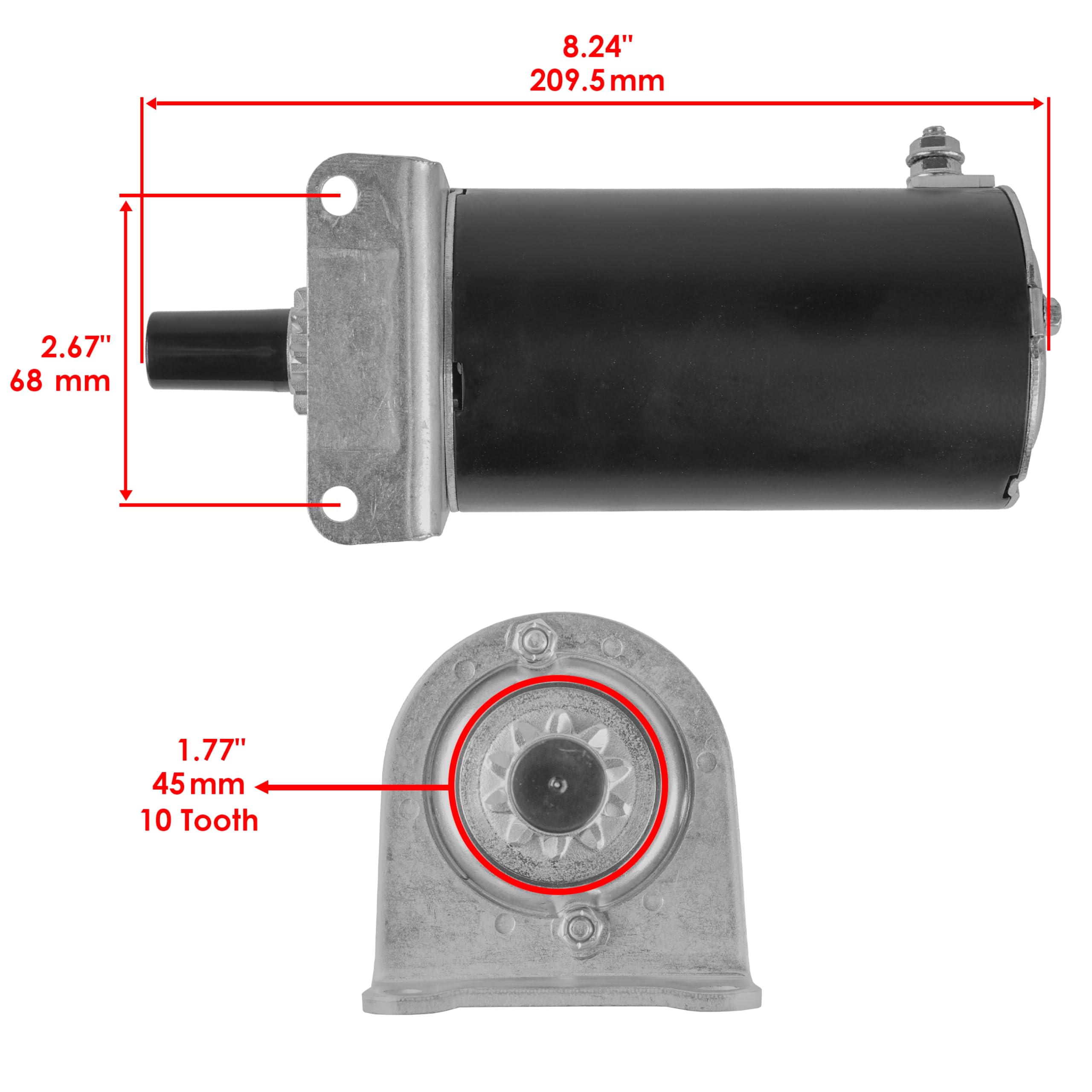 Starter Cub Cadet Kawasaki 21163-7001, 7010 Starter Cub Cadet Kawasaki 21163-7001, 7010