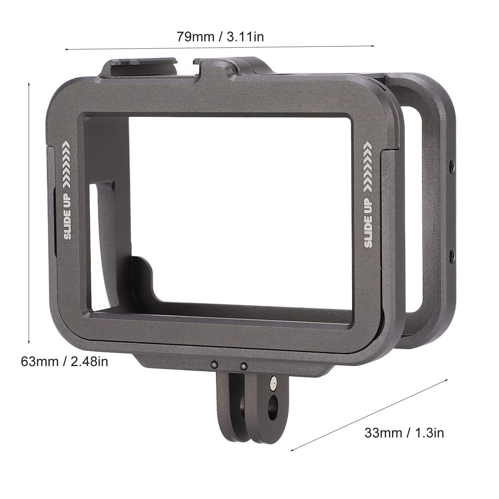 Cage de Protection de Caméra de Mouvement, Cadre de Caméra en Alliage D'aluminium Durable pour la Prise de Vue Vidéo Courte pour 11, 10, 9 Scènes Applicables