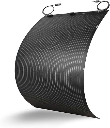 Greenmagic Panel solar flexible de 200 W, 20 V, ultra delgado, ultra ligero, cargador fuera de la red para casas rodantes marinas cabina, furgoneta,