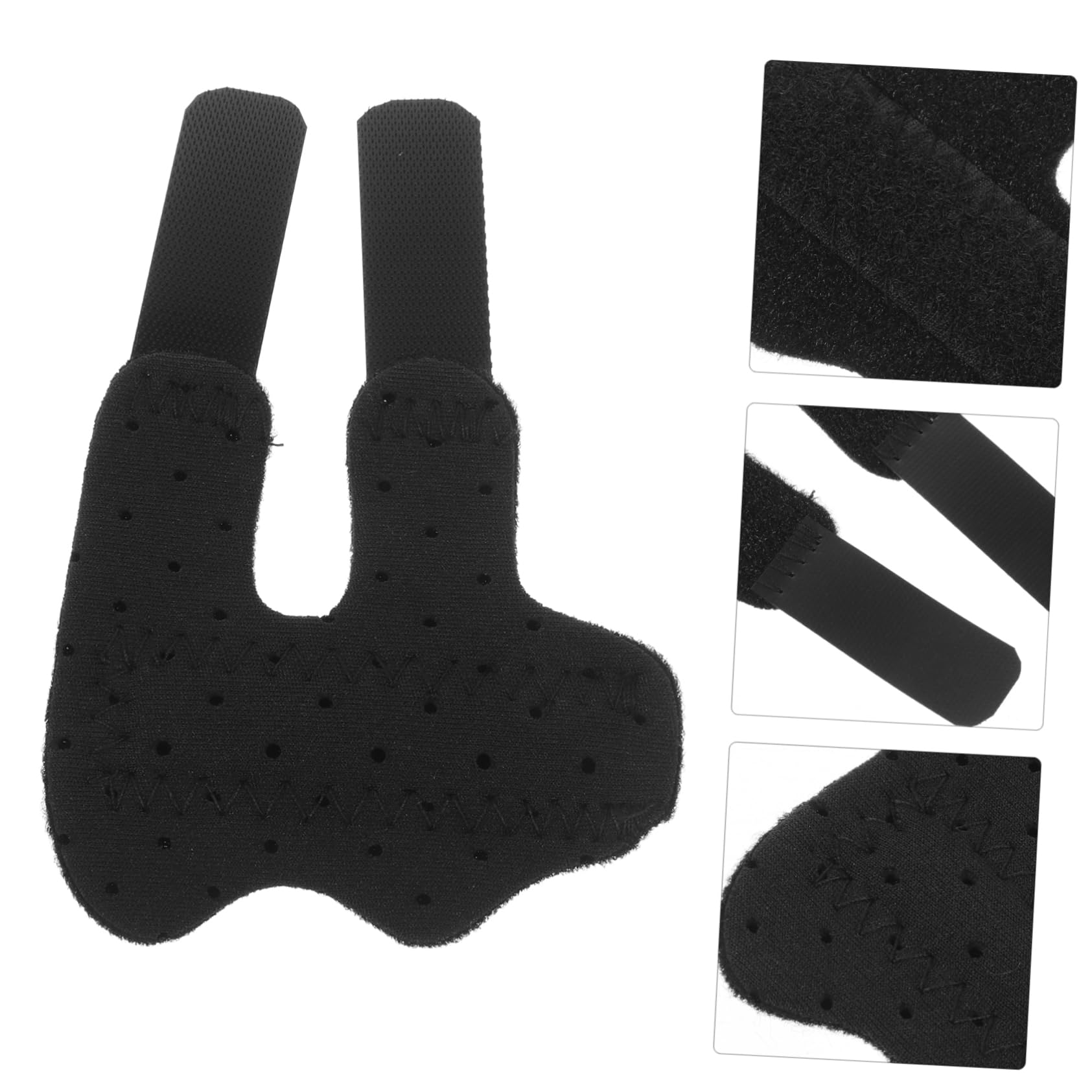 Ipetboom Finger Fixation Brace Finger Splint Strap Protective Sleeve Material Compression Support