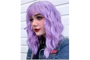 Gorgeous Purple Lavender Wig for Women