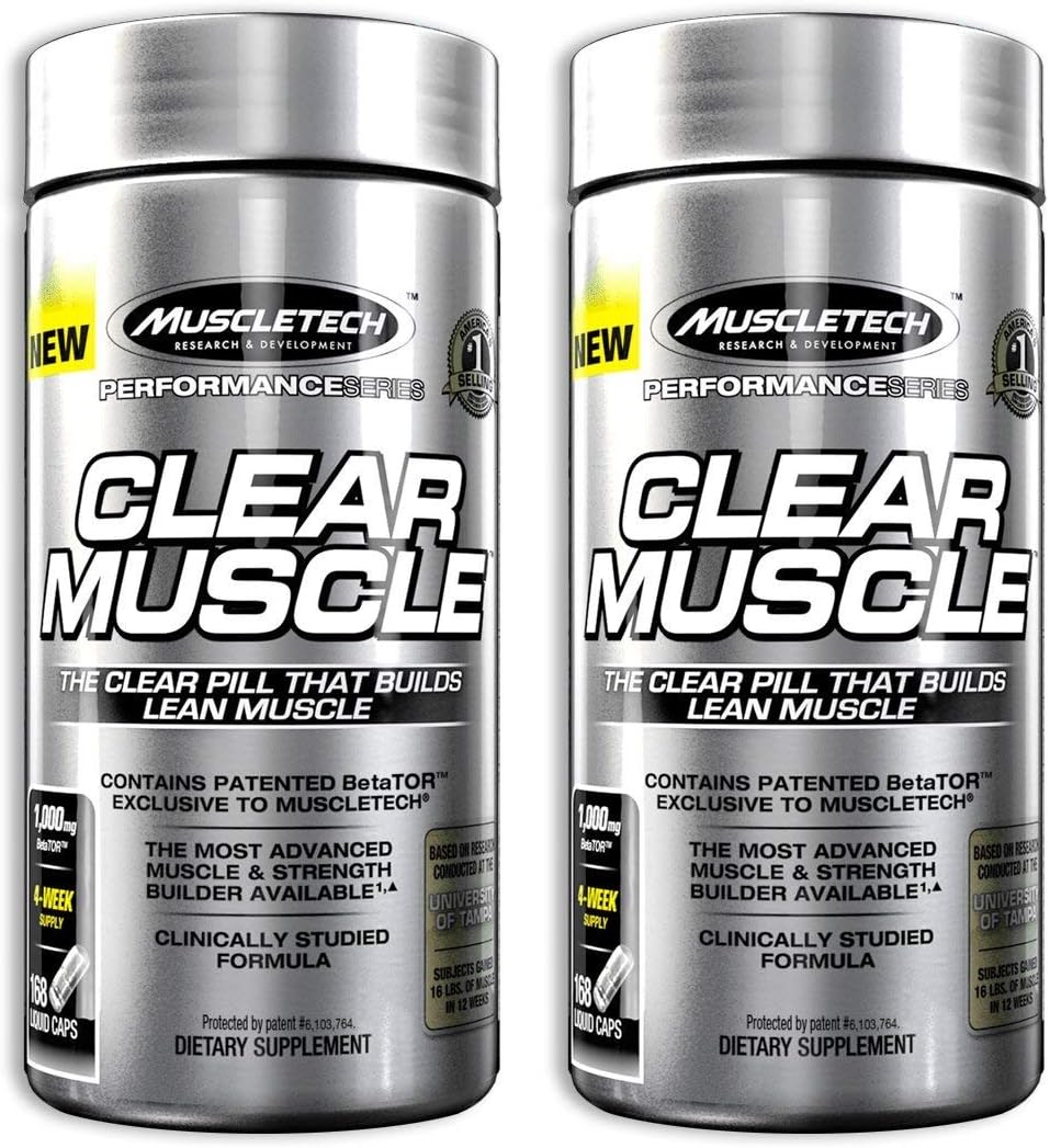 کپسول MuscleTech عضله شفاف، 336 شمارش