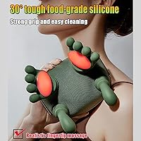 Vista 6 de Bionic - Masajeador térmico de cuello con dedos, masajeador biónico calentado de hombros y cuello, masajeadores de hombros 4D para aliviar el dolor