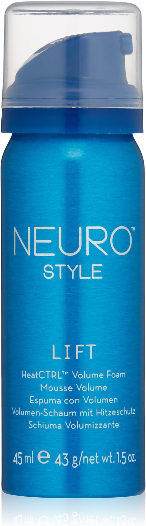 Paul Mitchell Neuro Lift HeatCTRL Volume Foam, Medium Hold, For All Hair Types, 1.5 Oz
