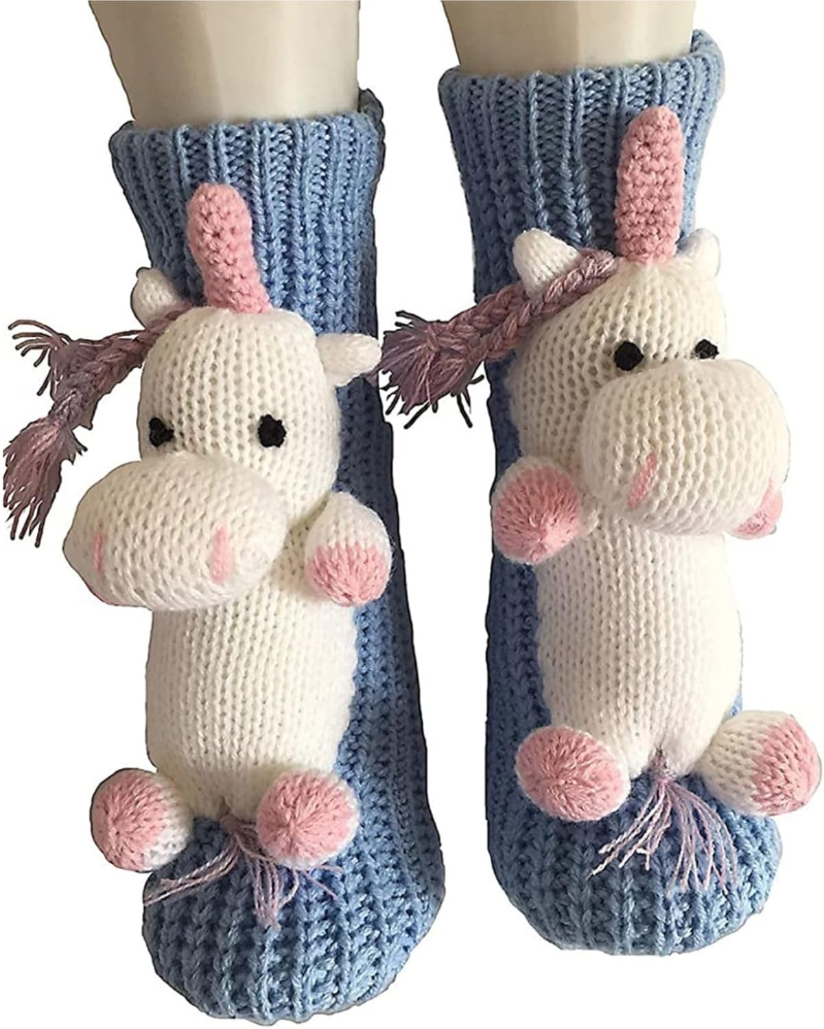 3D Animal Knit Socks, Winter Warm Family Collection, Cozy Themed Design, 2025 Edition