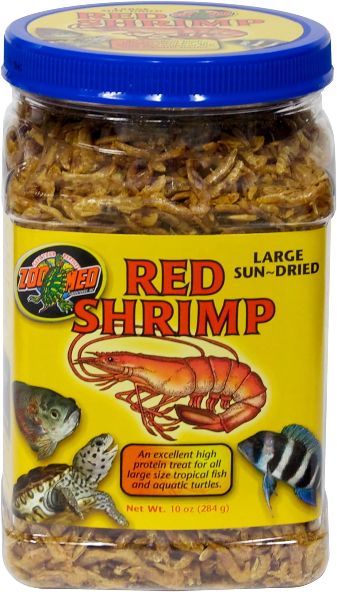 Zoo Med Jumbo Red Shrimp (Sun Dried) 10oz