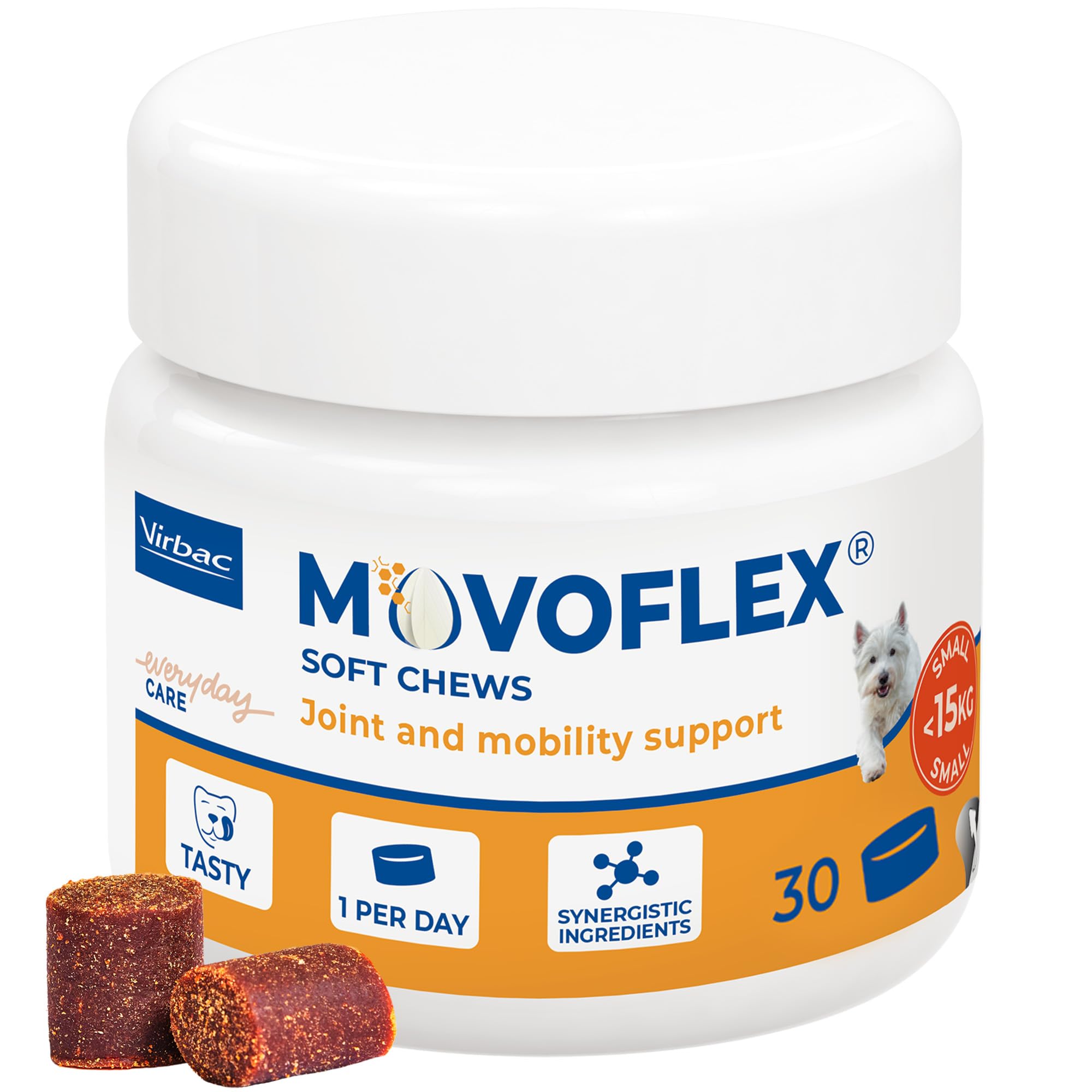 Virbac SAC MOVOFLEX S 2G X30 Chews