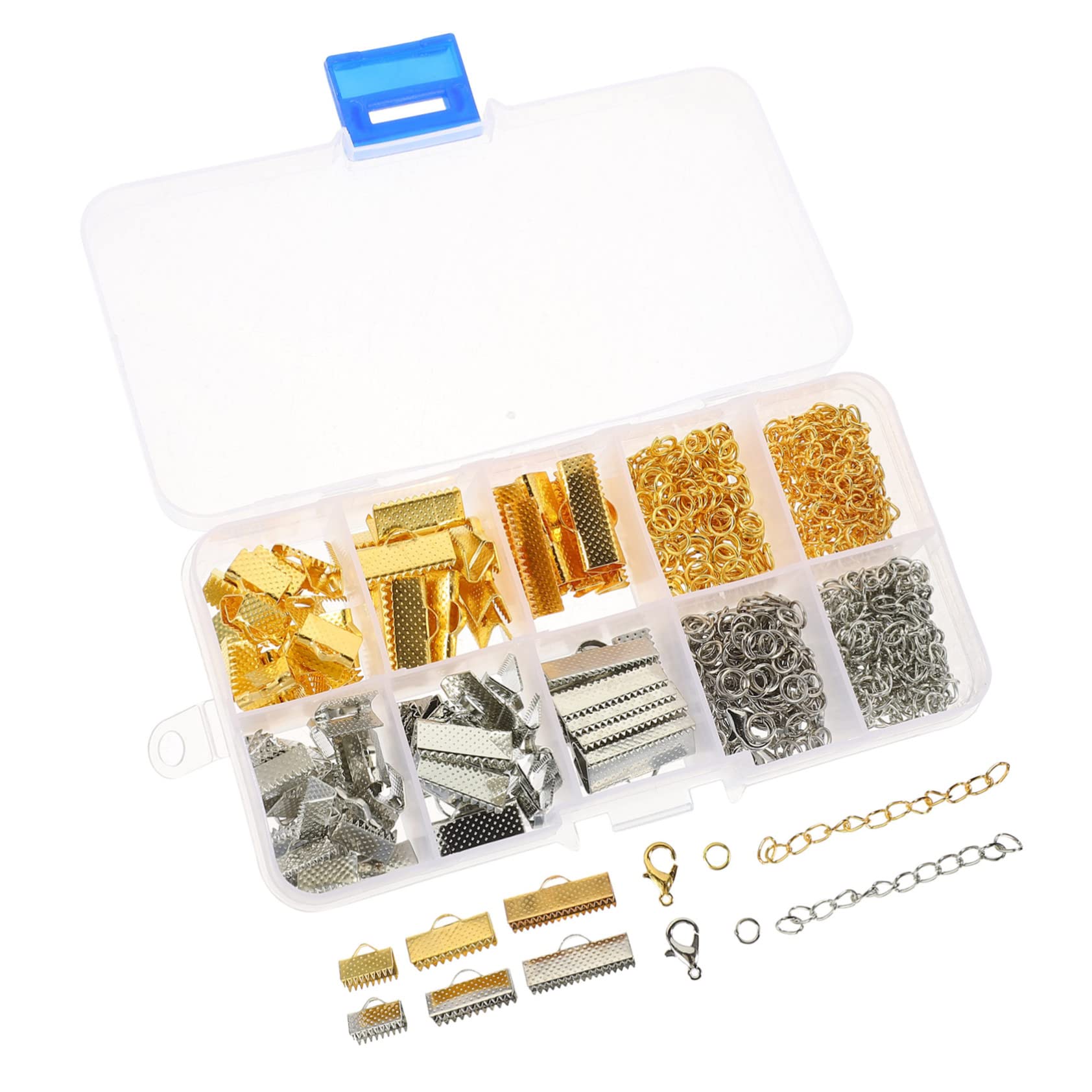 SHINEOFI Schmuckset Mit Lobster Claps Verlängerungsketten Und Klemmen Teiliges Für Und Armbänder Für Kreative Bastelprojekte Und Schmuckgestaltungen
