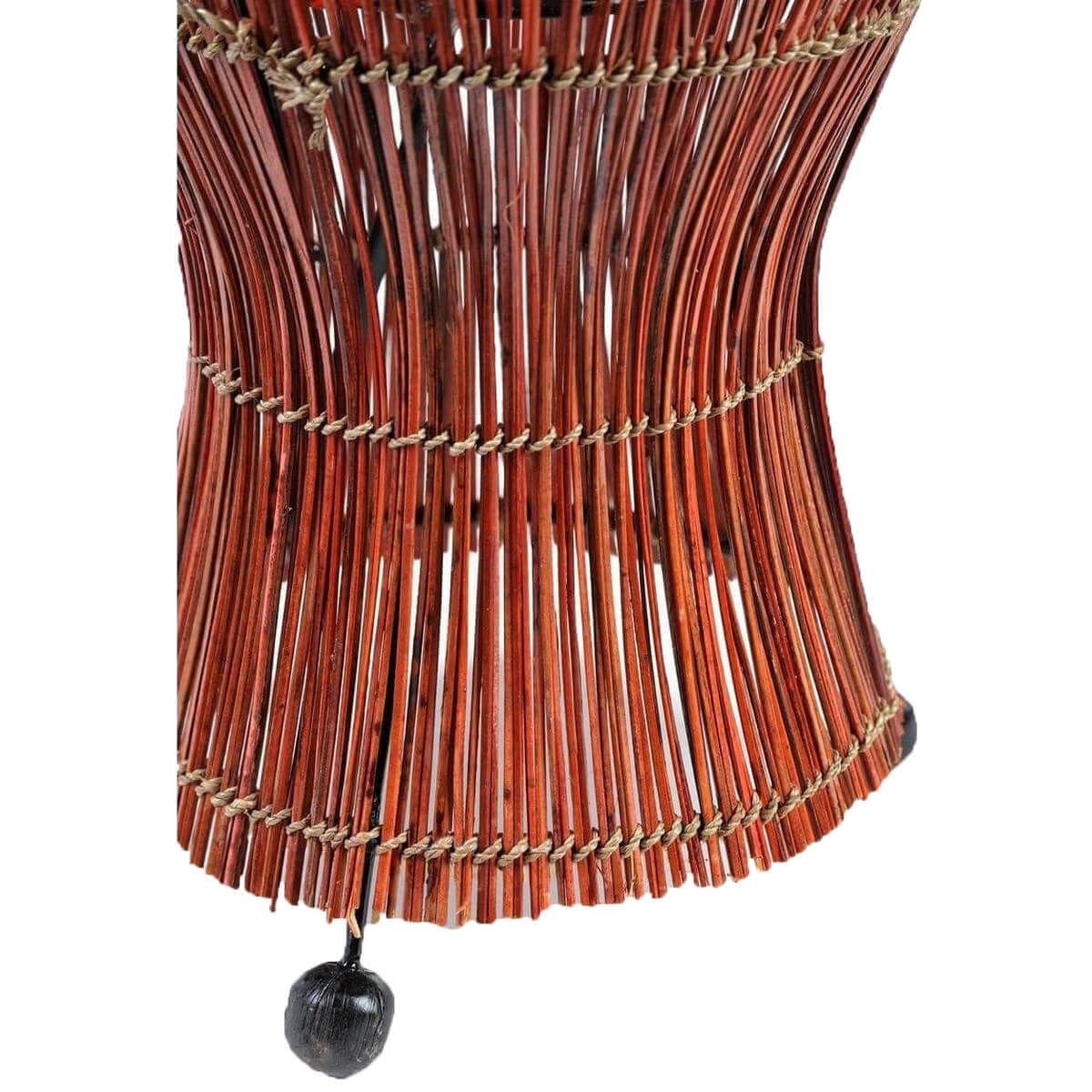 Simandra Deko-Leuchte Stimmungsleuchte Stehleuchte Tischleuchte Tischlampe Bali Asia TULPE klein 60 cm Color Grün