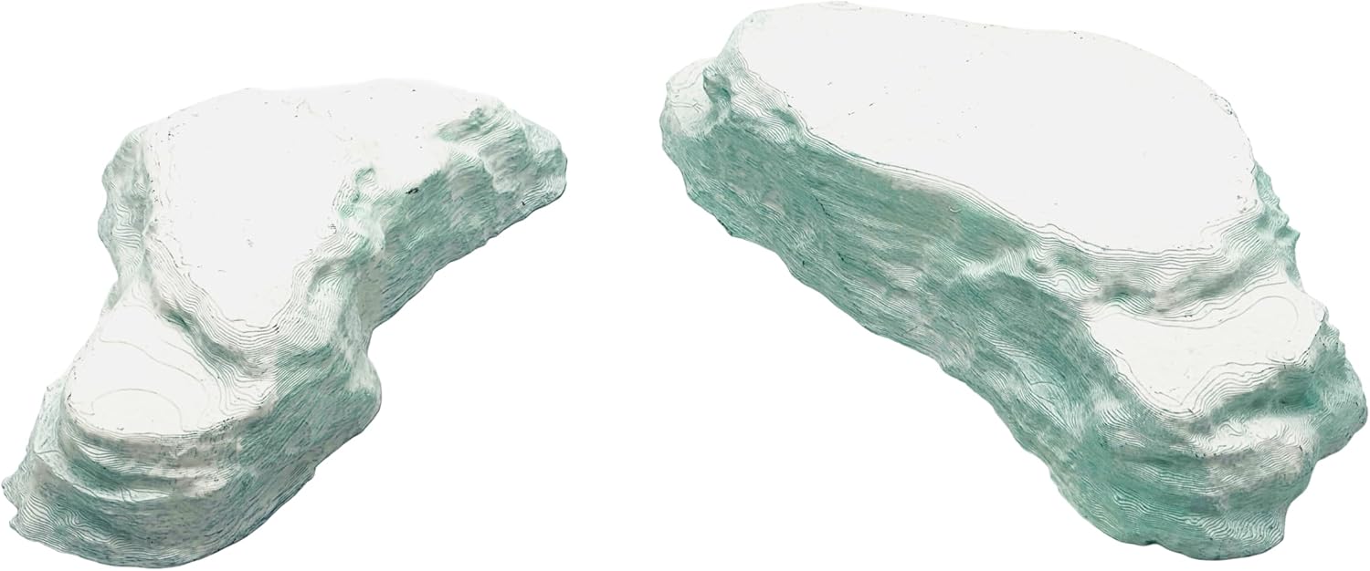 Legion Terrain - Hill Set B- Miniature Tabletop Wargaming Terrain (Painted) (Forest)