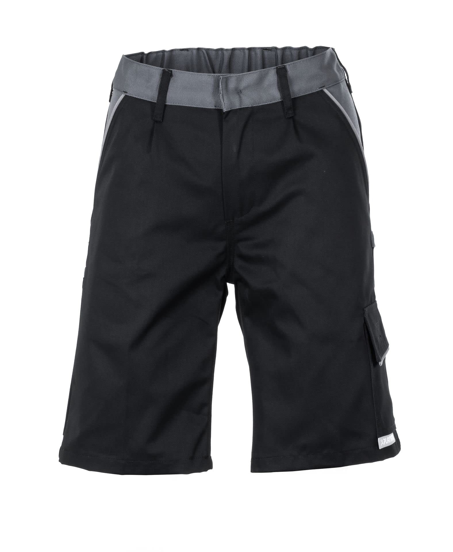 Planam 2714052 Highline Shorts, Schwarz/Schiefer/Zink, Größe L