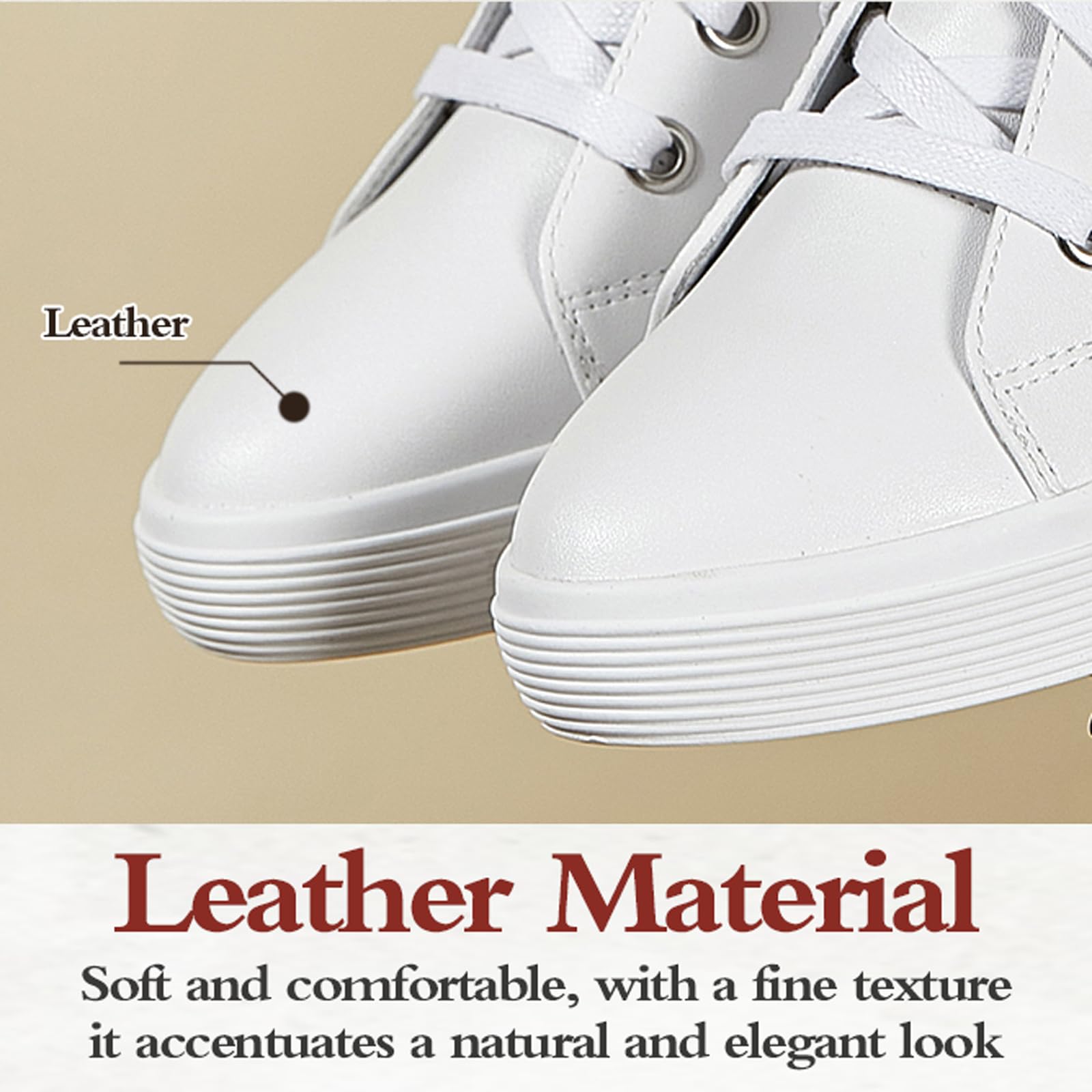 Sneakers Zeppa Donna Casual,Scarpe con Tacco Interno,Scarpe da Ginnastica Sneakers Zeppa,Piattaforma,Alte,per Camminare Lavoro Volta Libero(Aumento dell'altezza Interna di 4 cm)