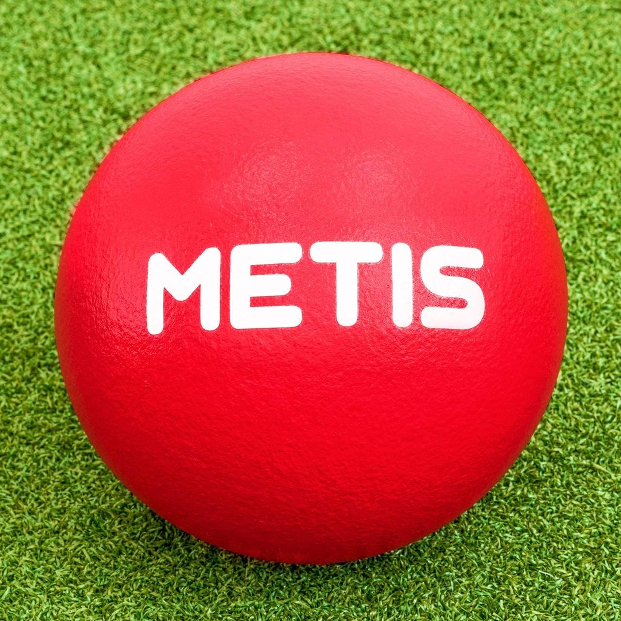 METIS Soft Foam 6in Dodgeballs – Size 1 [Pack of 6] | Colour Balls Set for Schools & Garden Games | Outdoor Games & Indoor Games | Optional Mesh Carry Bag : Sports & Outdoors