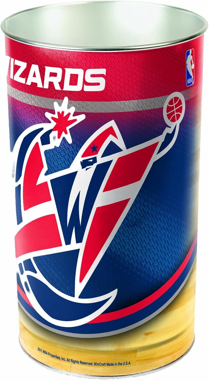 NBA Washington Wizards Wastebasket Waste Bins Sports