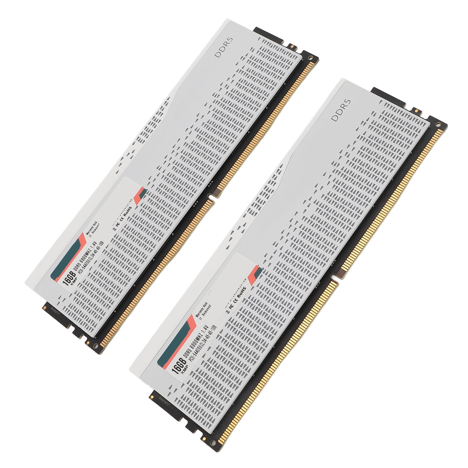 Sorandy DDR5 RAM 32 GB Dwukanałowy 6800 MHz PC5 54400U CL34 Szybki moduł Pamięci do Komputera Stacjonarnego z Chipsetem EXPO