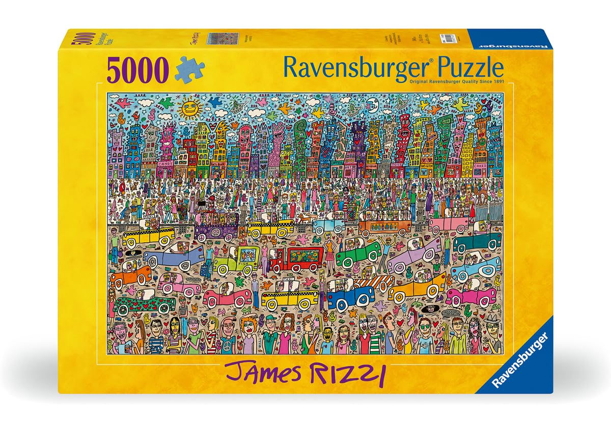 Ravensburger 17427 - James Rizzi - 5000 Teile Puzzle