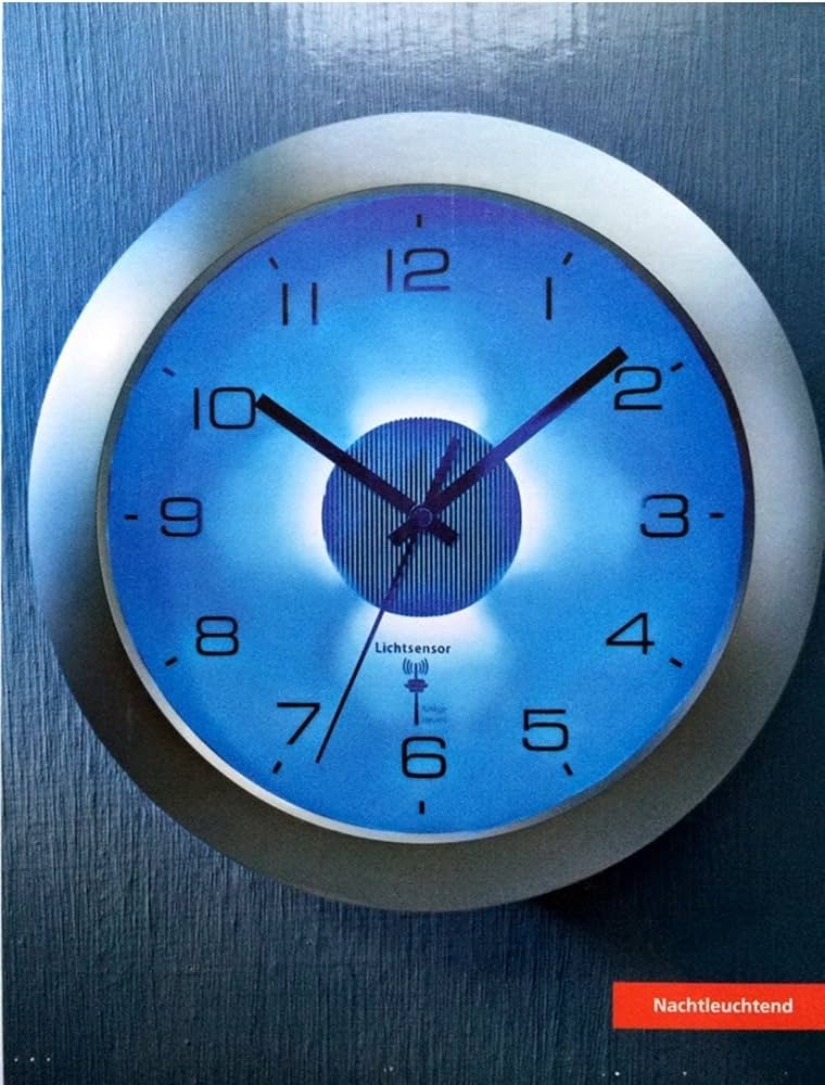 funkuhr beleuchtet