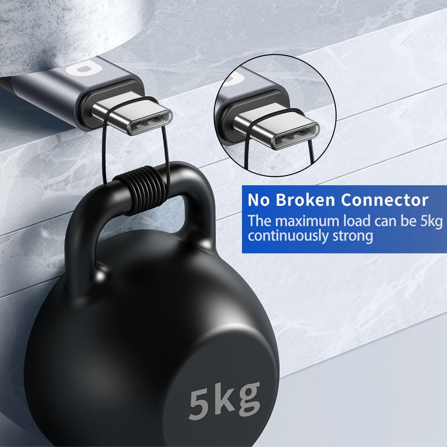 PRAKIE Cable USB C de carga rápida, cable USB A a USB C de 6 pies, cable USB tipo C, carga rápida de 60 W