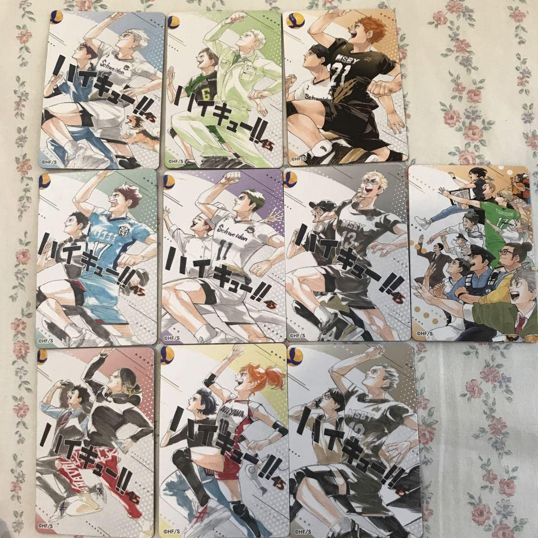 ハイキュー展 FINAL マグネットステッカーコレクション 全種セット
