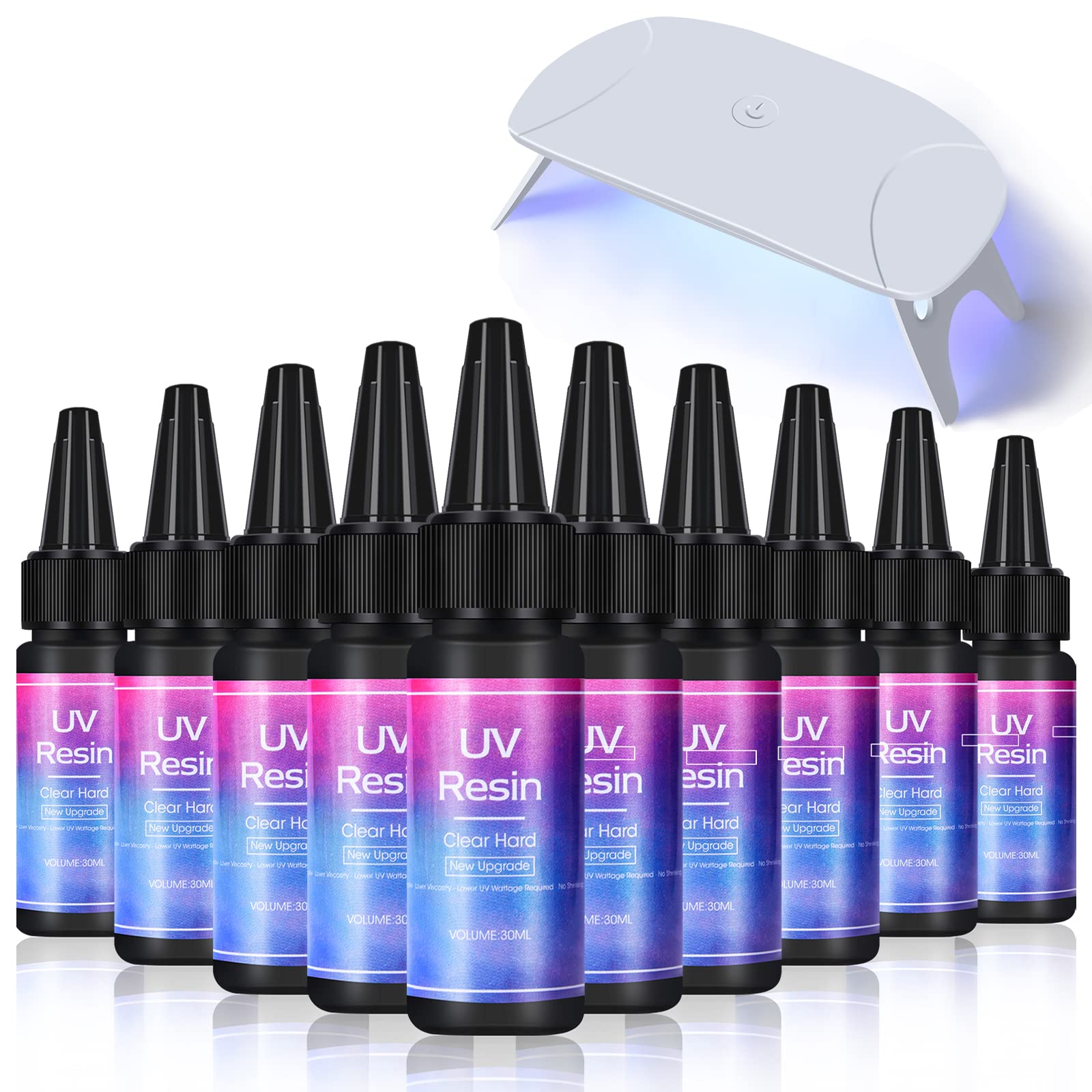 VidaRosa Resina UV 100g: Il Kit Starter Cristallino Per I Tuoi Gioielli Fai Da Te!