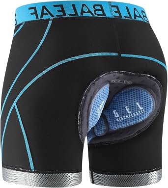 baleaf Mens 5D Padded Bike Underwear Cycling Shorts Bicycle