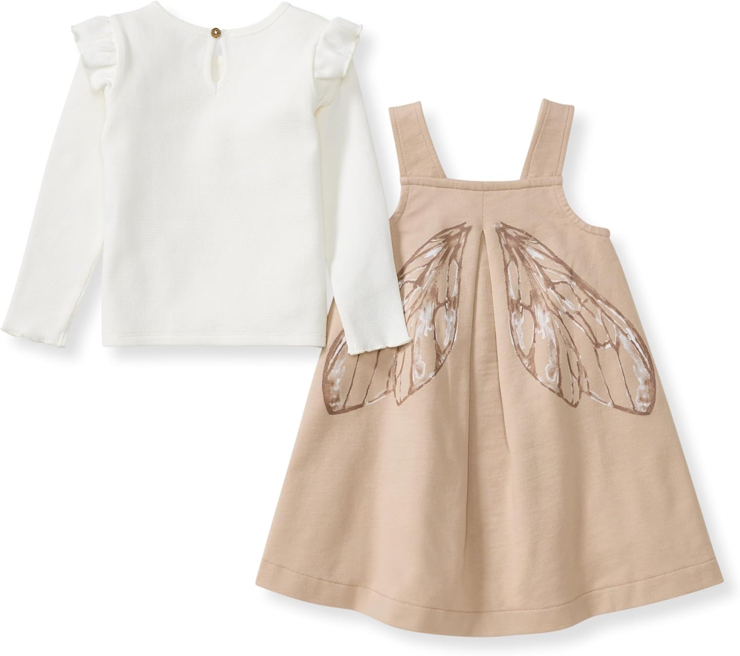 Burt's Bees Baby Girls Dress Set, Infant & Toddler, Short & Long-Sleeve, 100% Organic Cotton - Image 2