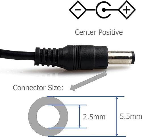 Miniatura 5 de EIKS Universal ACDC 42V 1A Adaptador de corriente Cargador de pared para 18650 batería LED tira de afeitadora cortadora Peluquera con 8 puntas