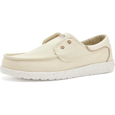 Hey Dude Wally Cru Stretch Canvas light grey/multi