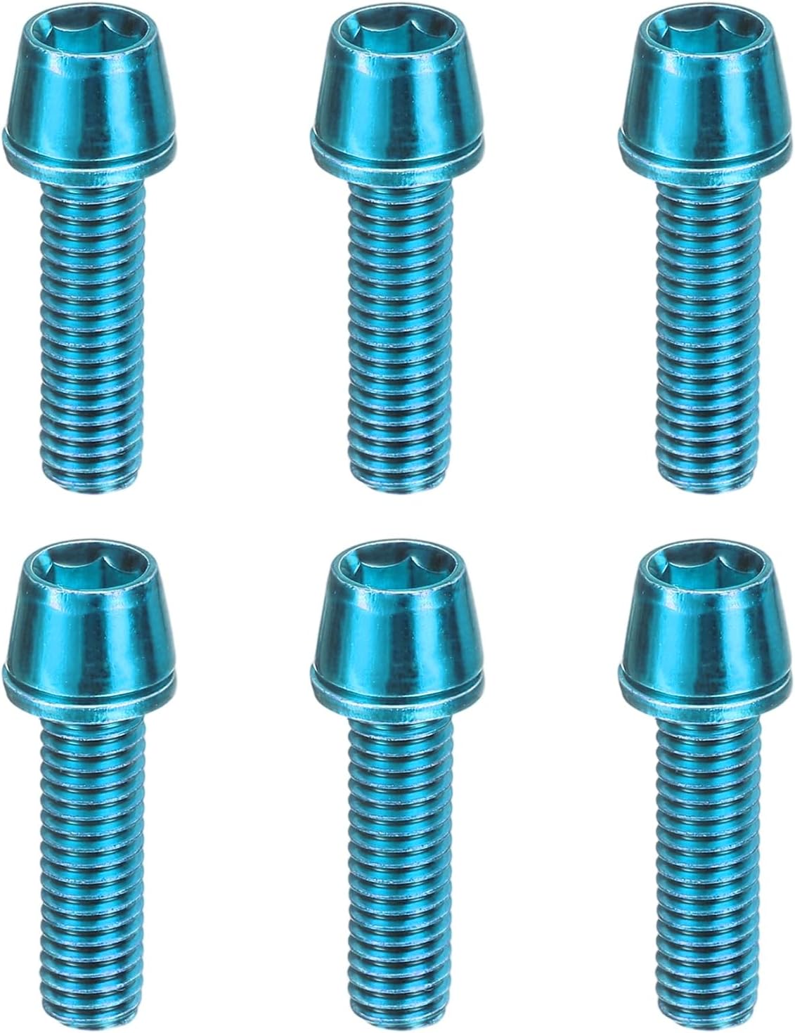 sourcing map Bike Disc Brake Caliper Bolt Hex Bicycle MTB Disc Brake Caliper Adapter Screws Bolt for Road Mountain Bike BMX