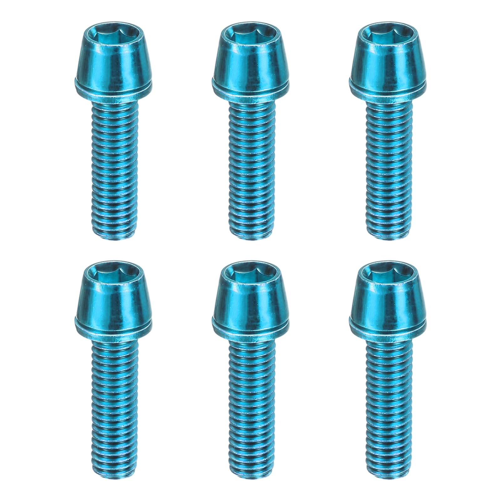 sourcing map Bike Disc Brake Caliper Bolt Hex Bicycle MTB Disc Brake Caliper Adapter Screws Bolt for Road Mountain Bike BMX